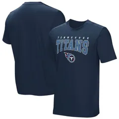 NFL レディース トップス Tシャツ NFL Mens Navy Tennessee Titans Home Team Adaptive TShirttnavy ネイビーのサムネイル