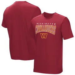NFL レディース トップス Tシャツ NFL Mens Burgundy Washington Commanders Home Team Adaptive TShirt Wft Med Re バーガのサムネイル