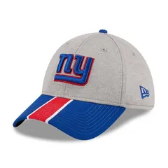 ニューエラ レディース アクセサリー 帽子 Mens New Era Heather GrayRoyal New York Giantstriped 39THIRTY Flex Hat Gia Grey グレー