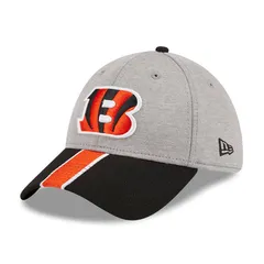 ニューエラ レディース アクセサリー 帽子 Mens New Era Heather GrayBlack Cincinnati Bengalstriped 39THIRTY Flex Hat Bngr