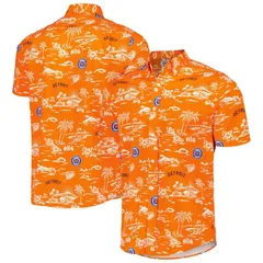 レインスプーナー レディース トップス Tシャツ ダウン Mens Reyn Spooner Orange Detroitigers Kekai ButtonDown Shirtgr Orange オのサムネイル