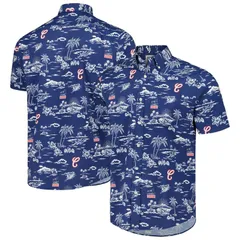 レインスプーナー レディース トップス Tシャツ ダウン Mens Reyn Spooner Navy Chicago White Sox Kekai ButtonDown Shirt Sox Navのサムネイル