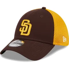 ニューエラ レディース アクセサリー 帽子 Mens New Era Brown San Diego Padres Team Neo 39THIRTY Flex Hat Pad Brown ブラウン
