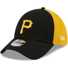 ニューエラ レディース アクセサリー 帽子 Mens New Era Black Pittsburgh Pirates Team Neo 39THIRTY Flex Hat Pir Black ブラック