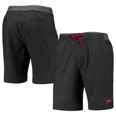 【送料無料】 コロンビア レディース ハーフパンツ・ショーツ ボトムス Mens Columbia Charcoal Arkansas Razorbacks Twisted Creek OmniShield Shorts Ark Charco