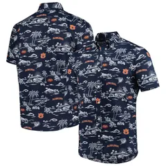 レインスプーナー レディース トップス Tシャツ ダウン Mens Reyn Spooner Navy Auburn Tigers Classic ButtonDown Shirt Aub Navyのサムネイル