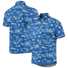 レインスプーナー レディース トップス Tシャツ ダウン Mens Reyn Spooneroyal Kentucky Wildcats Classic ButtonDown Shirt Ken Blのサムネイル