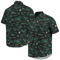 レインスプーナー レディース トップス Tシャツ ダウン Mens Reyn Spooner Black Oregon Ducks Classic ButtonDown Shirt Uoo Blackのサムネイル