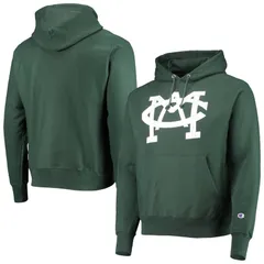 【送料無料】 チャンピオン レディース Tシャツ トップス Mens Champion Green Michigan State Spartans Vault Logo Reverse Weave Pullover Hoodie Msu Green