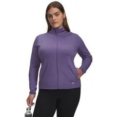 アンダーアーマー レディース アウター ジャケット・ブルゾン プラスサイズ Plusize Under Armour Motion FullZip Jacket Purple Luxe パープルのサムネイル