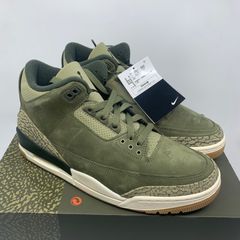 新品未使用NIKE ナイキ エアジョーダン3 レトロ ミディアムオリーブ