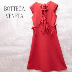 BOTTEGA VENETA ボッテガヴェネタ イントレチャート装飾 ワンピース 