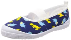 新品 [アサヒ] 上履き 子供靴 恐竜キャラクター S03 ボーイズ ネイビー 16.0 cm 2E