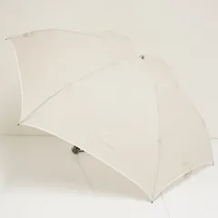 折りたたみ傘 折りたたみ傘 BURBERRY バーバリー USED品 晴雨兼用 チェック ライトベージュ ブランド 高級傘 55cm FS9434