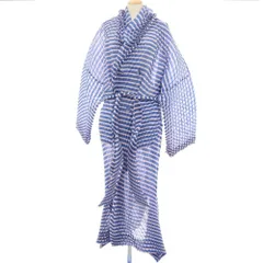 【中古】イッセイミヤケ ISSEY MIYAKE 2025年秋冬 ポリエステル系 プリーツ ベルテッドコート ブルーxオレンジ【サイズ表記なし（L位）】【レディース】のサムネイル