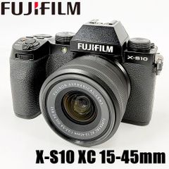 【美品】フジフイルム FUJIFILM X-S10 XC 15-45mm レンズキット ミラーレス カメラ 中古 FUJIFILM（フジフイルム） 中古 1年保証 美品 FUJIFILM X-S10 レンズ
