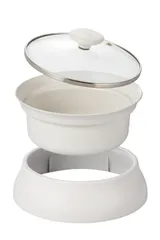 新品 エレコム IHクッキングヒーター HAC-IH01CWH専用深鍋 プレートのみ 満水容量約1.5L HOTDISH cocotte LiFERE ホワイト HAC-IHC01WHのサムネイル