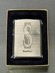 ◆非売品未使用・未開封 共箱・保証書付 1998年製！セブンスター ZIPPO ◇非売品未使用・未開封 共箱・保証書付 1998年製！セブンスター ZIPPO