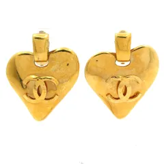 CHANEL(シャネル) イヤリング ココマーク ゴールド ハート/ヴィンテージ