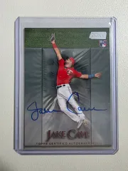 2019 MLB ジェイク・ケーブ サイン入りオートカード 斗山ベアーズ 外国人選手