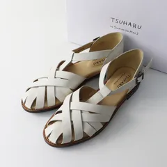 新品未使用 ツハルバイサマンサモスモス TSUHARU by Samansa Mos2 SM2 Tストラップメッシュサンダル M＼ホワイト 23.5cm【2400014912715】のサムネイル