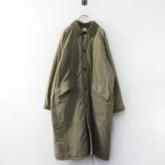 メゾンドソイルオム maison de soil HOMME 40S POPLIN QUILTED LINING REGULAR COLLAR COAT 2＼カーキ コート メンズ【2400014915570】のサムネイル