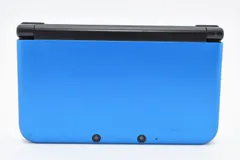 【良品・完動品】NIntendo ニンテンドー3DS LL ブルー×ブラック すぐ遊べる 初期化済み 任天堂 大画面