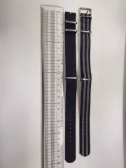 出品 18mmNATO 2点 まとめ (007NATO ブラックNATO)