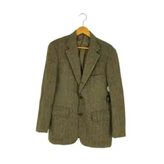 ジェイプレス J.PRESS ウール100％ ツイード ヘリンボーン  背抜き 3Bジャケット メンズ 表記無 