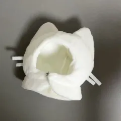 10cm 10깅 人形服 白い 猫 ケープ