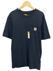 Carhartt (カーハート) Loose Fit Heavyweight S/S POCKET TEE ポケットTシャツ K87 S ブラック メンズ/028
