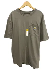 Carhartt (カーハート) Loose Fit Heavyweight S/S POCKET T-SHIRT ルーズ フィット ヘビーウェイト ポケットTシャツ K87-M 半袖 カットソー M デザートカーキ/028