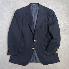 Brooks Brothers ロロピアーナ ブレザー 金ボタン 黒 USA製 - メルカリ