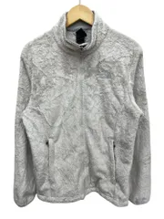 THE NORTH FACE (ザノースフェイス) 古着 フルジップ フリース ジャケット ロゴ刺繍 M ホワイト レディース/028