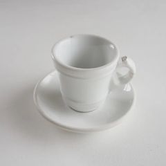 実家整理 フランスアンティーク 白磁のマグカップ a - メルカリ