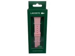 LACOSTE (ラコステ) アップルウォッチバンド ストラップ 変えベルト Apple Watch 38/40mm対応 ラバー 2050007 ピンク 雑貨 レディース/028