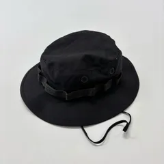 US.ARMY SUN HAT USA製 ハット ミリタリー 帽子 ブラック 系 サイズ 7 3/4 804-0005