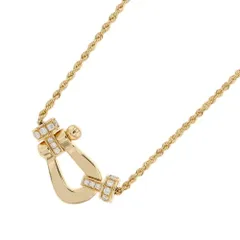 フレッド ネックレス フォース10 ミディアムモデル ダイヤモンド 16P 計約0.13ct K18YGイエローゴールド 7B0236 ペンダントのサムネイル