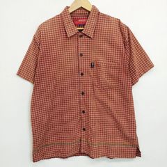 Supreme チェック柄 半袖シャツ Lサイズ 短丈 裾上げ - メルカリ