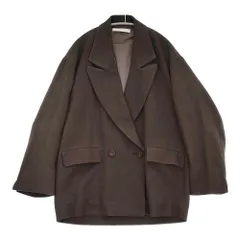 archi DRY WOOL TAILOR JACKET サイズS 定価59400円 AW25-A1 ウール テーラードジャケット 25AW ブラウン レディース アーキ【中古】6-0401T♪のサムネイル