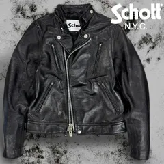 ★人気SchottシングルライダースUSA製40美品★ 2026年最新】schott シングルライダース 40の人気アイテム - メルカリ