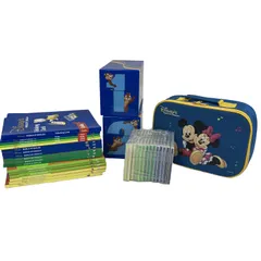 DWE メインプログラムトークアロング 2013年頃 CD カード未開封多数 ディズニー 英語システム 幼児 教材 中古 O11122732