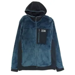 マウンテンハードウェア Mountain Hardwear OM1274 Polartec High Loft Hooded Jacket ポーラテック ハイロフト フリース フーデッド ジャケット ネイビー系 M【中古】