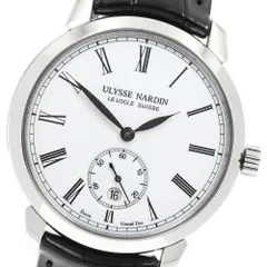 ユリス・ナルダン Ulysse Nardin 3203-136 クラシコ マニュファクチュール デイト 自動巻き メンズ 良品 箱・保証書付き_952043のサムネイル