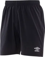 アンブロ umbro サッカー ストレッチウーブンパンツ フットボール ボトムス 半ズボン ハーフ丈 ショート 吸汗 速乾 ゲーム 試合 練習 部活動 クラブ サークル スクール チーム  UAS6400P BLK ブラック