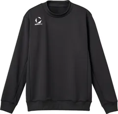 ムーブスポーツ MOVESPORT 丸首スウェットシャツ メンズ 男性 トップス トレーナー 吸汗 速乾 軽量 ストレッチ ポケット ロゴ ワンポイント 練習 トレーニング 移動 普段使い チーム  ST5SSWT1M BK00 ブラック