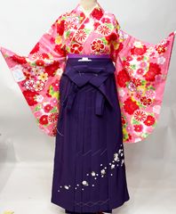 着物袴セット ジュニア用へ直し 135～150cm 袴変更可能 NO36137 - メルカリ
