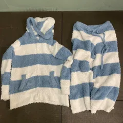 ♭ gelato pique ジェラートピケ ルームウェア 上下セット ボーダー ブルー