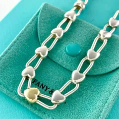 オールドティファニー 希少 ハートロック コンビ ネックレス ABZ2fe オールドティファニー 希少 ハートロック コンビ ネックレス ABZ2fe