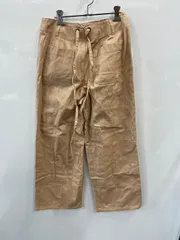 ピB477⚫︎earth music＆ecology⚫︎アースミュージックエコロジィ⚫︎パンツ⚫︎ワイド⚫︎共布サスペンダー付⚫︎綿100%⚫︎レディース⚫︎sizeM⚫︎ピンク